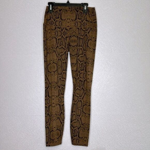 Varley Luna Leggings in Burnt Snake M - Picture 3 of 4